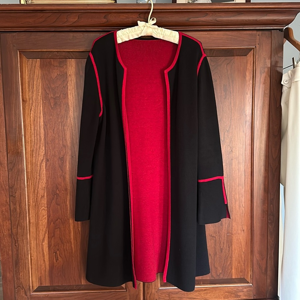 Chico’s knit duster (knee length)